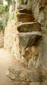 Escala de pedra